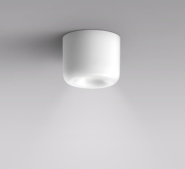 Serien Lighting Cavity Ceiling S LED-Deckenstrahler in Weiß mit Glas-Streuscheibe und warmweißem Licht (3000K) - Bild 1
