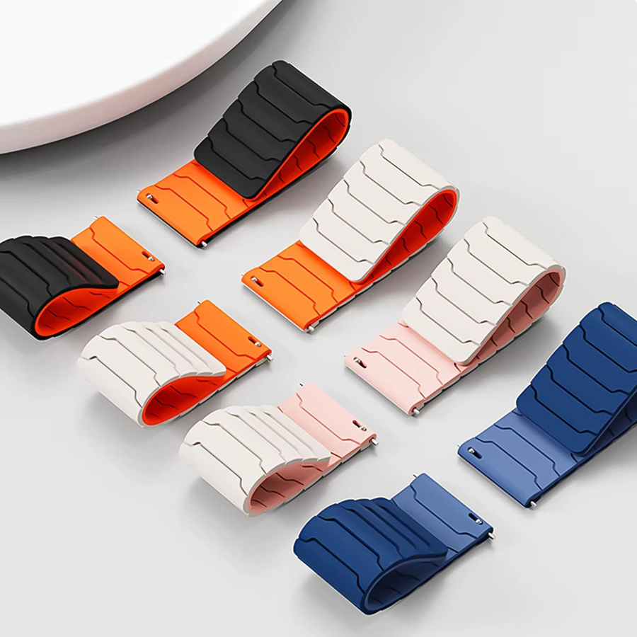 RefitMod Uhrenarmband Silikon, Magnetisch, Bunt - Bild 5