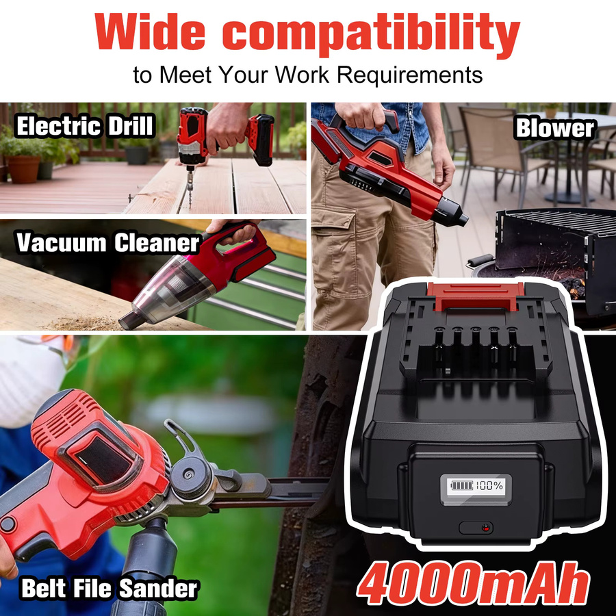 Einhell Akku EIN18C2 18V Power X-change 4000mAh Schwarz - Bild 5
