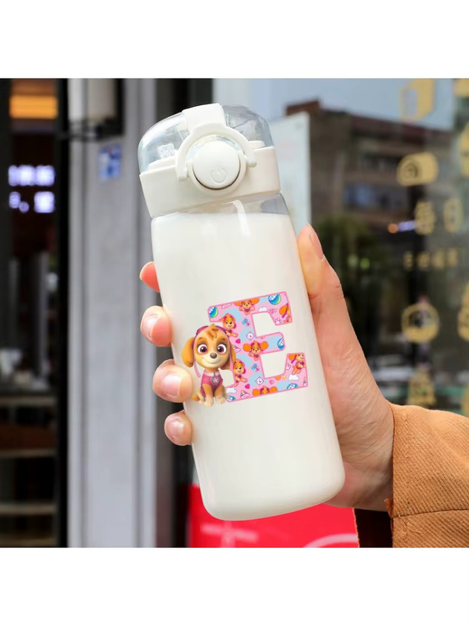 Paw Patrol Wasserflasche mit Strohhalm, 400 ml - Bild 2