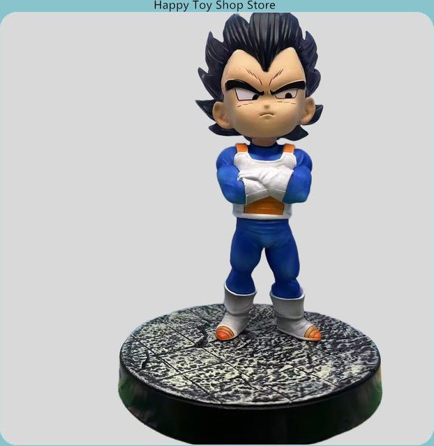 Bandai Dragon Ball Anime Figur Prince Vegeta Kindheit in stehender Pose, Höhe: 18 cm - Bild 1