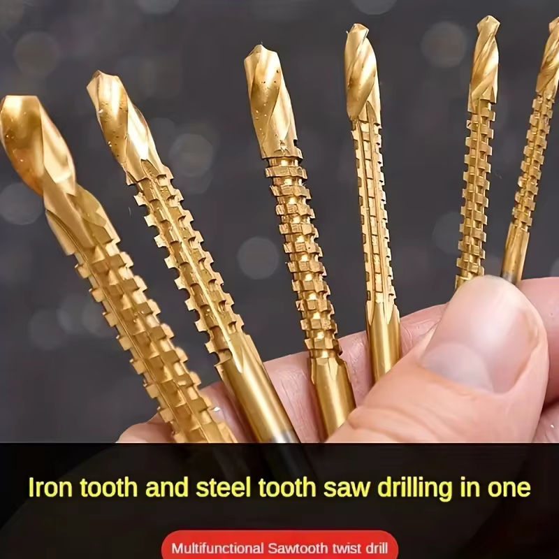 DTBD HSS Cobalt Spiralbohrer-Set für Metall in Gold - Bild 3