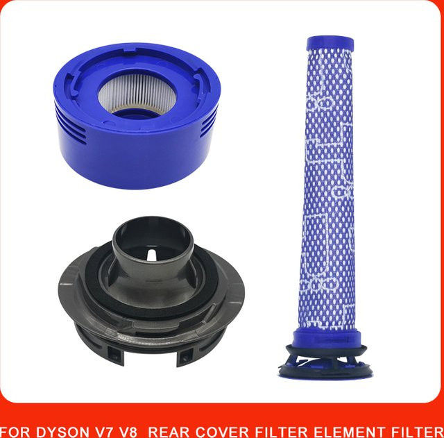 Dyson V7 V8 Staubsauger Zubehör Motor Hintere Abdeckung und Filterelement - Bild 1