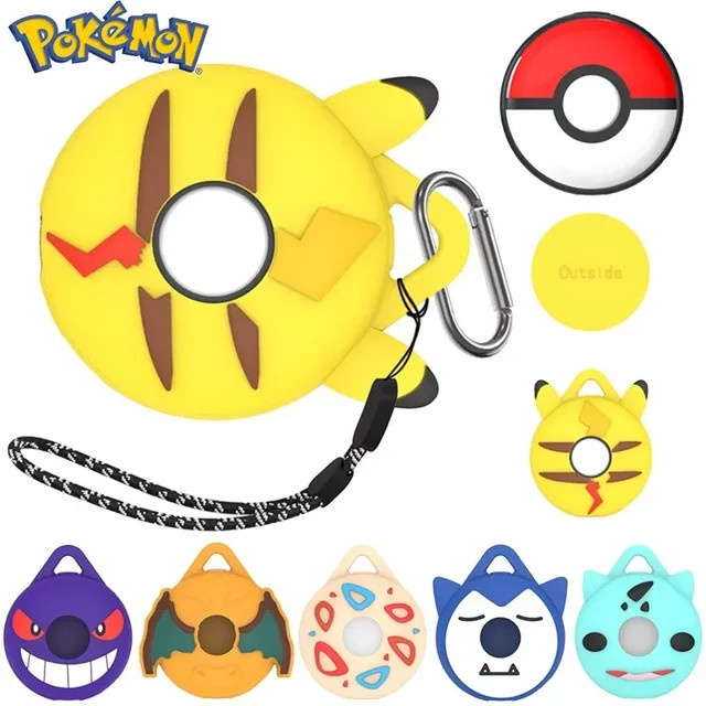 TAKARA TOMY Pokémon Pikachu Silikon-Schutzhülle für Pokémon GO Plus, Zubehör - Bild 1