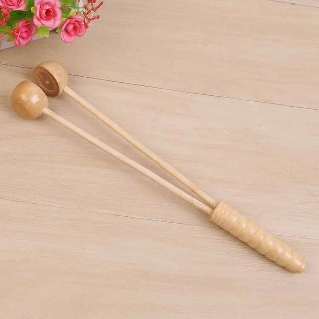 NATAWA Massagehammer aus Holz, beige, Unisex - Bild 1