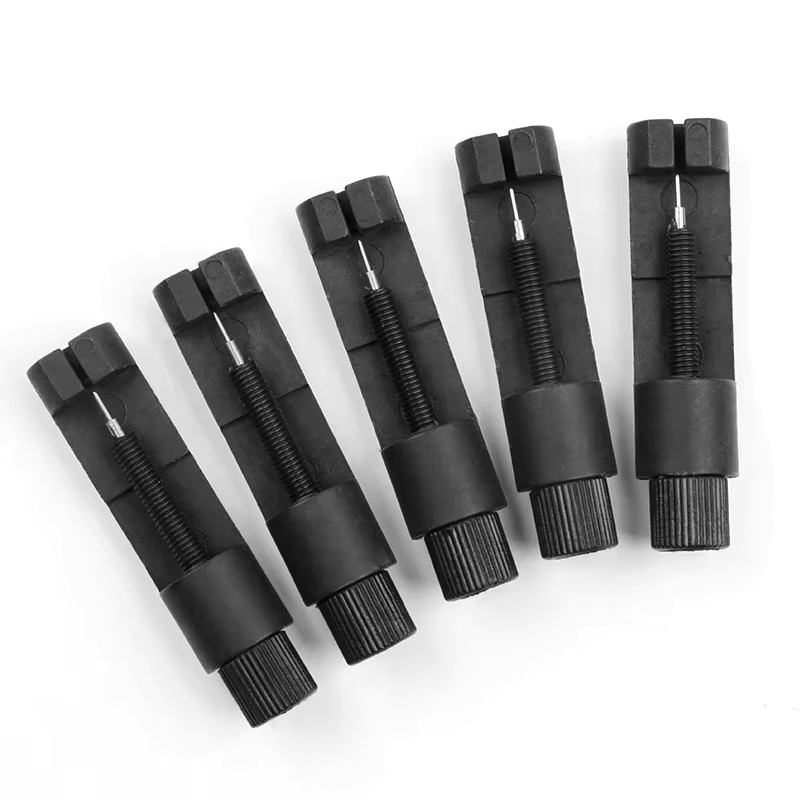 Uhrenarmband-Werkzeug-Set, Kunststoff, Schwarz, 6 Stück - Bild 4