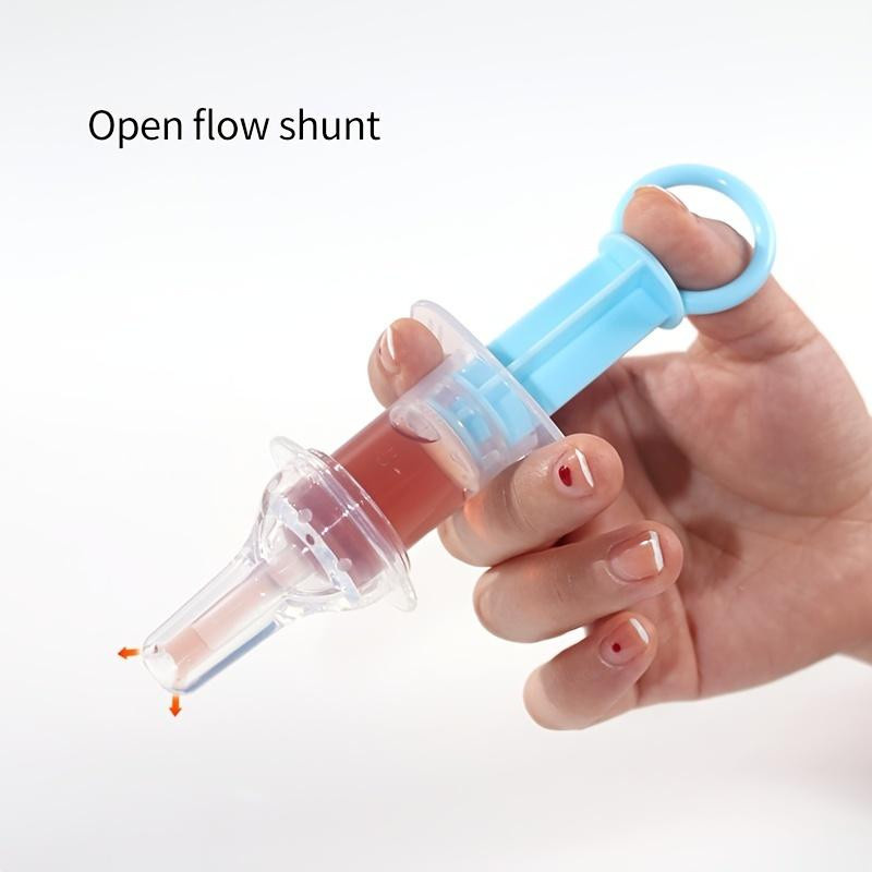 Fashnics Baby Schnuller Fütterer aus Silikon mit Messbecher 20ml in Rosa - Bild 2