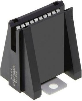 Molex Buchsengehäuse-Platine 2132740004 in Schwarz und Silber - Bild 1