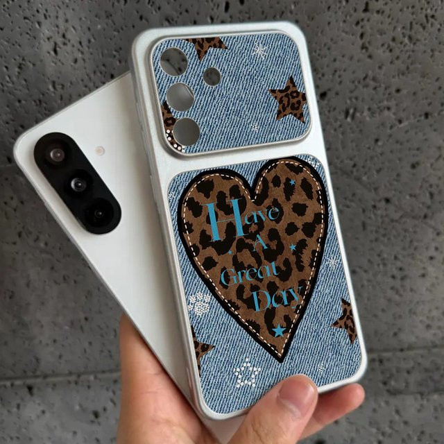 AKABEILA Handyhülle mit Kamera-Fenster im Leopardenmuster für Samsung Galaxy S25 S24 S23 Ultra FE A55 A54 A16 A06 und weitere Modelle, Mehrfarbig - Bild 1