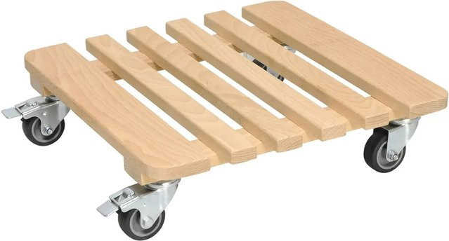 Wagner Kübelroller Soft aus Buchenholz B/T/H: 38 x 38 x 38 cm - Bild 1