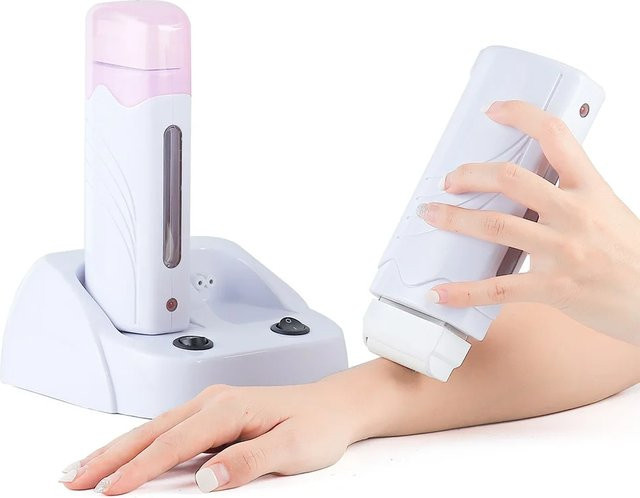 foreverlily Elektrische Doppel Rolling Enthaarung Wachsmaschine, Unisex - Bild 1