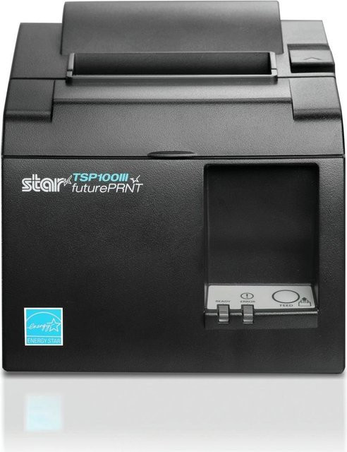 Star TSP 143IIIU futurePRNT Thermodirekt-Belegdrucker Schwarz mit USB-Anschluss und automatischem Schneidefunktion - Bild 1