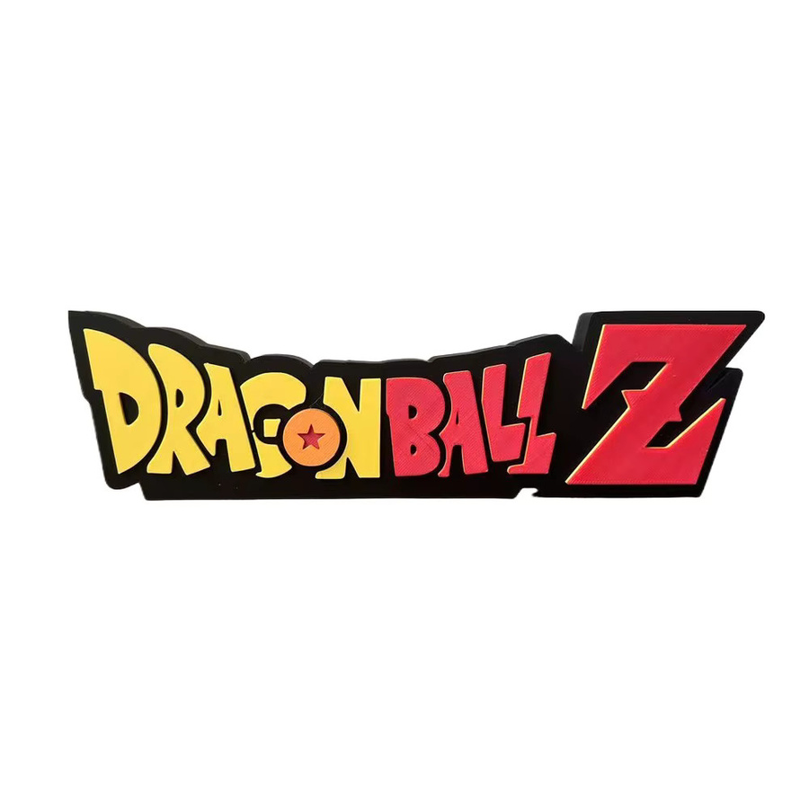 Bandai Dragon Ball Z Namensschild Logo-Ständer, Actionfigur, Puppen-Display Requisite - Bild 4