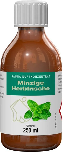 Eilo Sauna Duftkonzentrat Minzige Herbfrische 250 ml - Bild 1