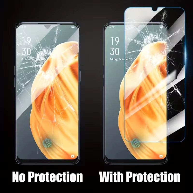 3er-Pack Displayschutzfolie aus gehärtetem Glas für Xiaomi Redmi 7 8 9 10 8A 9T 9C 10A 12C 13C in Transparent - Bild 4