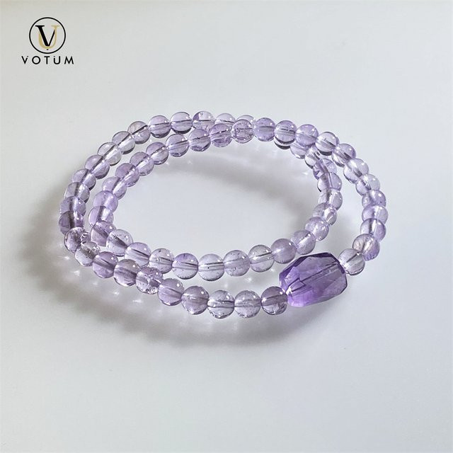 Votum Kristallarmband, Lavendel-Amethyst, Perlen, Damen - Bild 1