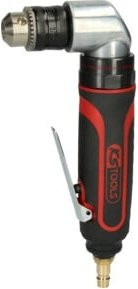 KS Tools Druckluft-Winkelbohrmaschine in Schwarz mit 10 mm Aufnahme - Bild 1