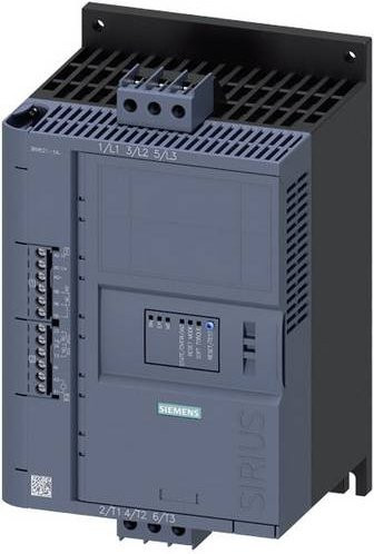 Siemens Sanftstarter 3RW5214-1AC14 in Grau mit 7,5kW bei 400V und 18A Nennstrom - Bild 1
