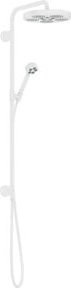 Hansgrohe Axor One UP-Showerpipe Fertigmontageset mit Regendusche und Handbrause in Chrom und Silber, Höhe: 28 cm - Bild 1