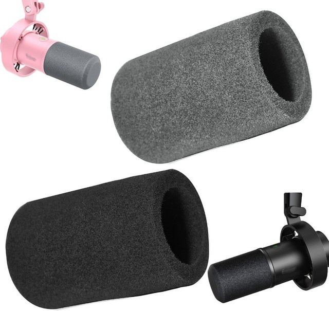 FIFINE Ersatz-Mikrofon-Windschutz aus beflocktem Schaumstoff in Schwarz für Amplitank K688 - Bild 1
