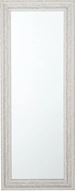 Beliani Wandspiegel VERTOU in Beige und Silber, rechteckig, B: 50 cm, H: 130 cm - Bild 1