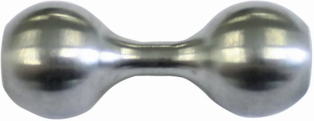 Treba Biegekupplung B23 aus Edelstahl V2A in Silber für Edelstahlstangen Ø 10 mm - Bild 1