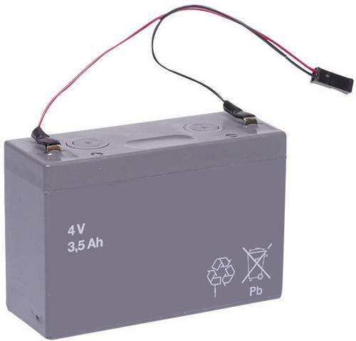 Beltrona Ersatzakku für Handlampen HALO4A 4V 3400 mAh grau - Bild 1
