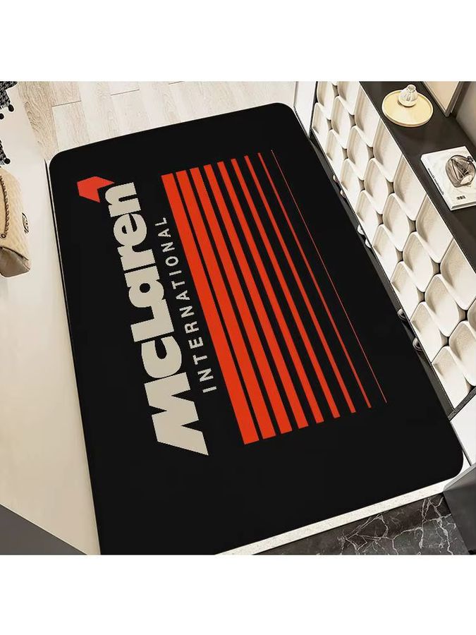 Rutschfeste Druckteppich Fußmatte mit M-McLaren Automobil-Design von Potdemiel - Bild 7