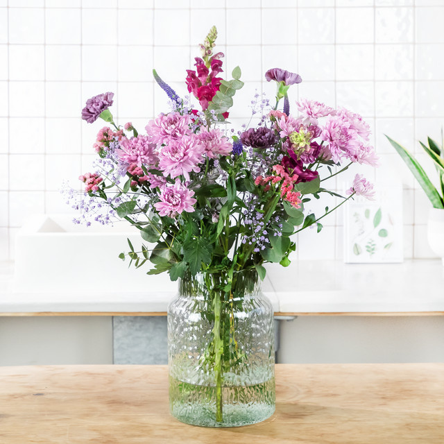 BLUME2000 Blumenbox Marlene pink purple multicolour - Bild 1