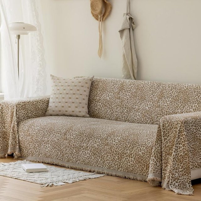 Super Six Sofatuch aus Chenille, universelles Sofabezugstuch für alle Jahreszeiten, B/B: 180 x 130 cm - Bild 1