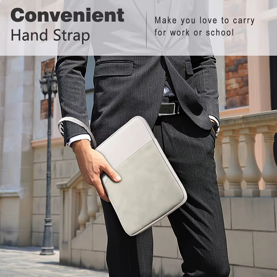 DZSWYCASE Tablet-Hülle Tragetasche für 11-13 Zoll iPad Samsung Xiaomi Lenovo in Blau und Grau - Bild 3