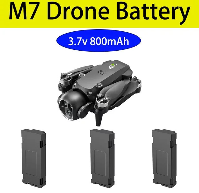 FANHANG M7 Drohnenbatterie LiPo-Akku 3,7 V 800 mAh Original Ersatzteil für M7 RC Drohne - Bild 1