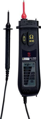Chauvin Arnoux C.A 745N Zweipoliger Spannungsprüfer CAT III 600V mit Bargraph in Schwarz - Bild 1