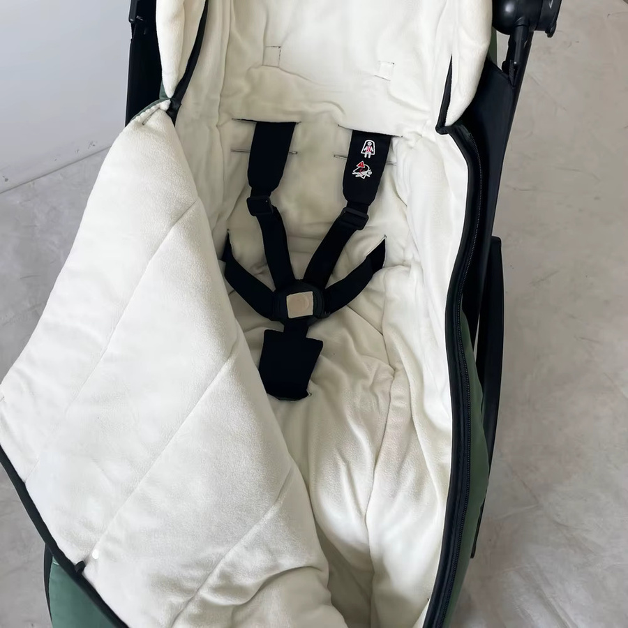Universal Kinderwagen-Fußsack in Mom Tan, winddicht, wasserdicht und thermisch warm, kompatibel mit YOYO und Bugaboo Kinderwagen, mehrfarbig - Bild 3