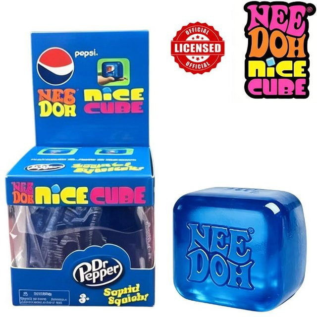 Schylling NeeDoh Eiswaffel & Nice Cube, Knet-Fidget-Spielzeug, ab 14 Jahre - Bild 1