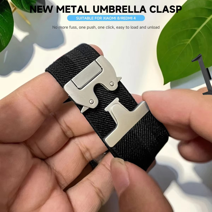 XIAOMI Uhrenarmband Nylon, Edelstahl, Unisex - Bild 5