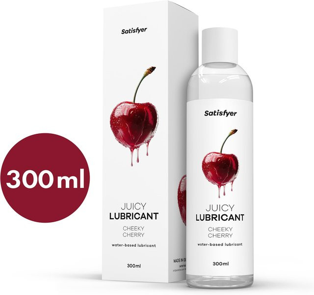 Satisfyer Cheeky Cherry Gleitgel, 300 ml, Unisex - Bild 1