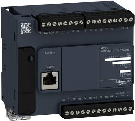 Schneider Electric TM221C24T Erweiterungsmodul in Grau - Bild 1