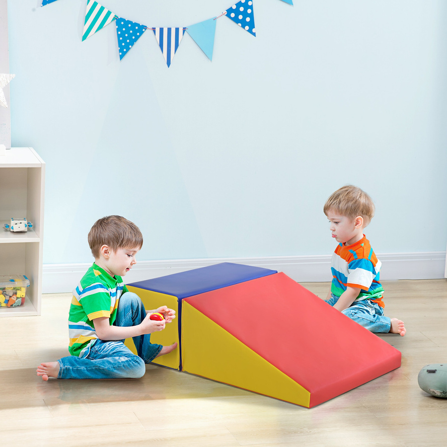 HOMCOM Babymotorikparcours, Kletter-Spielzeug, Schaumstoff, ab 1 Jahr - Bild 2