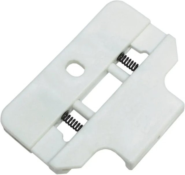 Gardinia Deckenträger mit Click-System für Alum.-Vorhangschiene, 3-läufig, Weiß - Bild 1