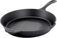 Petromax Feuerpfanne fp30 Essential Line aus Gusseisen mit Stiel in Schwarz zum Grillen über offenem Feuer - Bild 1