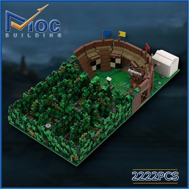 MOCBUILDING Triwizard Labyrinth, Baustein, 2222 Teile, Fantasy - Bild 1
