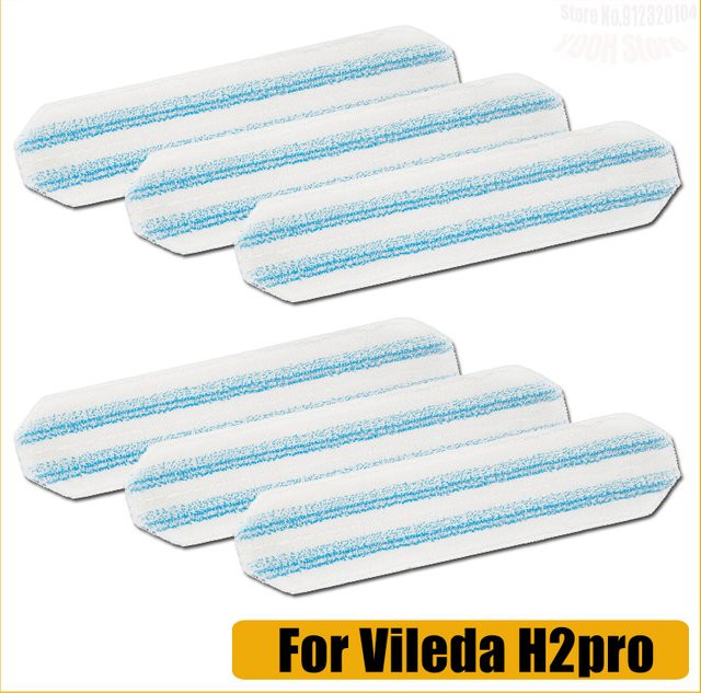 Vileda H2prO O-Cedar H2prO Waschbare Mikrofaser-Mop-Pads Ersatz-Zubehör in Weiß - Bild 1