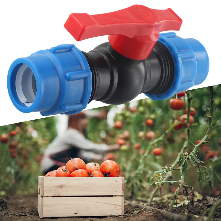 Kugelhahn Absperrventil Fitting mit Außengewinde für PE-Rohre in Badezimmer und Küche - Bild 4