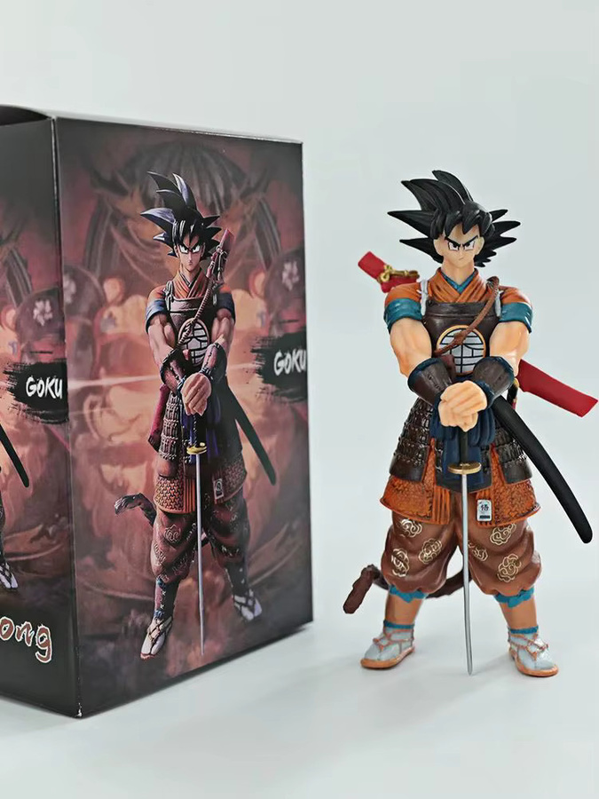Bandai Dragon Ball Z Samurai Sohn Goku Broly Super Saiyan, Actionfigur, 21cm, ab 3 Jahren - Bild 4