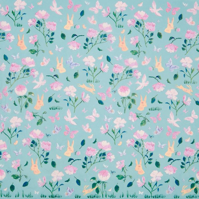 Rico Design Seidenpapier Frühlingswiese Aquarell Multicolor - Bild 1