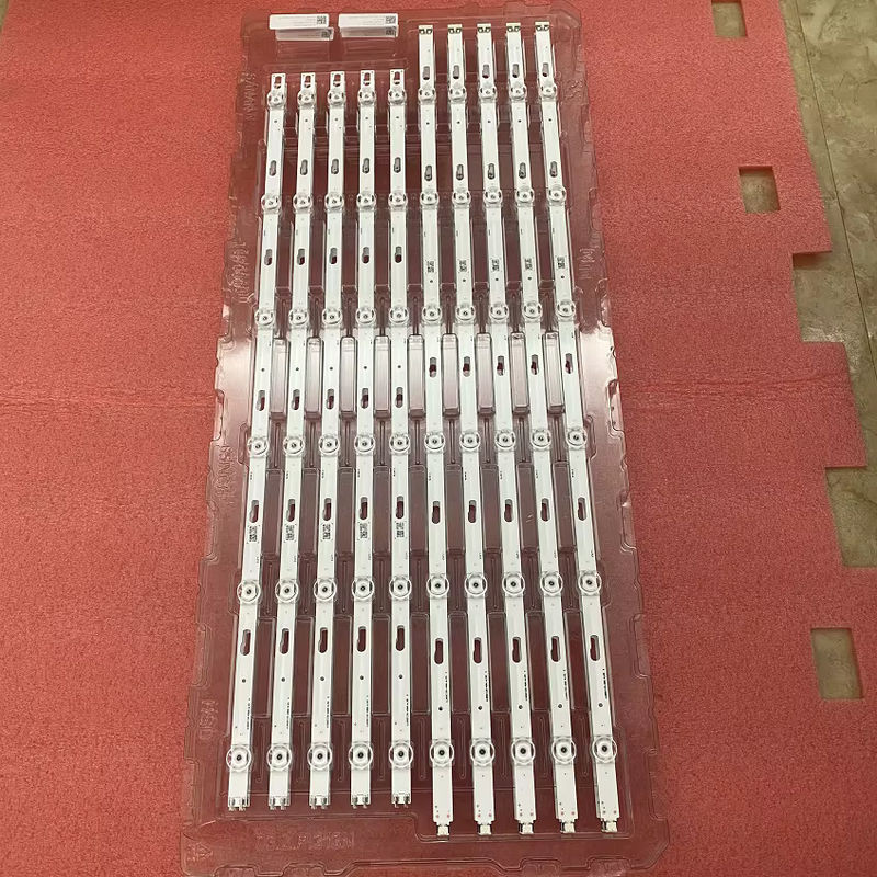 LED Hintergrundbeleuchtung Streifen in Weiß für Samsung TV Modelle GU65TU8079U UE65AU7100K UE65AU7100U UN65AU7000G UE65TU6905K UE65TU7172U UE65TU8072U UE65TU7095U - Bild 2