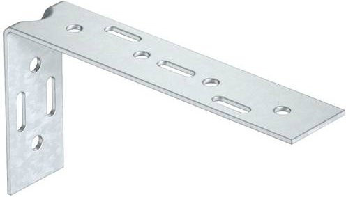 OBO Bettermann Wandbefestiger aus Metall in Silber, 25 Stück, B/H/T: 45 x 208 x 108 mm - Bild 1