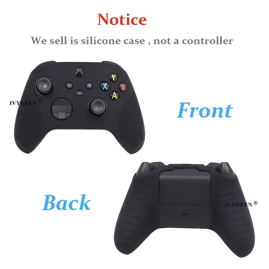 IVYUEEN MixColor Silikon Schutzhülle mit ThumbStick Grip Caps für Xbox Series S und Xbox Series X Controller in Multicolour - Bild 4