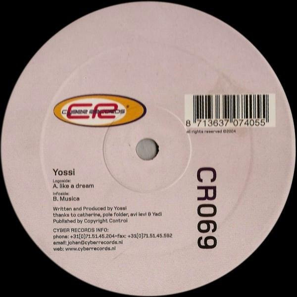 Yossi - Wie ein Traum, 12-Zoll Vinyl LP von Cyber Records, Dance & Electronica, 2004, Grau - Bild 1
